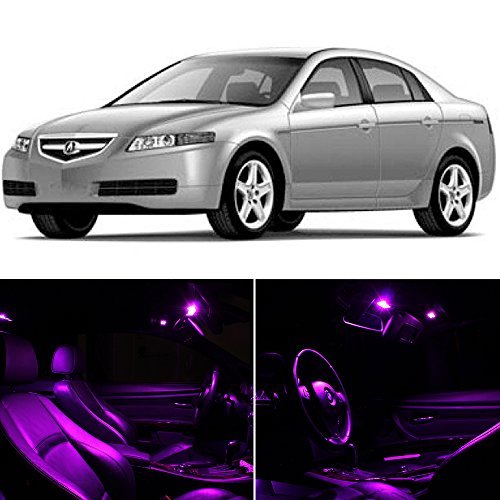 Luces LED interiores para Acura TL 2004-2008 Kit 13 Piezas