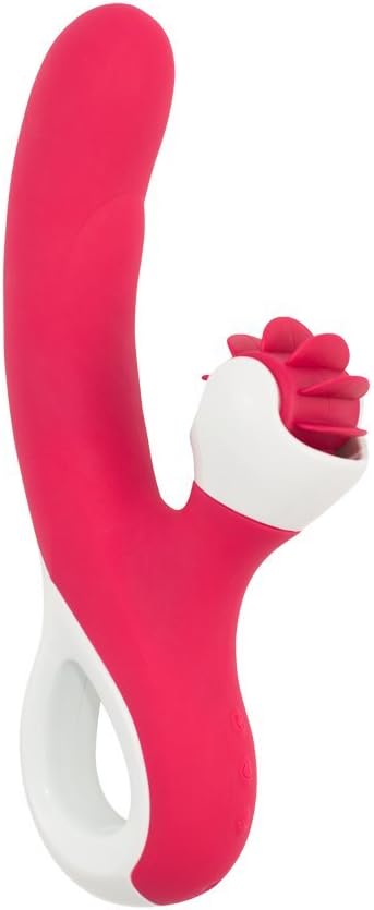 Vibrador conejito Lyo, con lenguas de silicona giratorias que ...