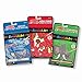 Melissa & Doug On the Go Scratch Art Activity Books Set - Safari Animals, Animal Families, Vehicles