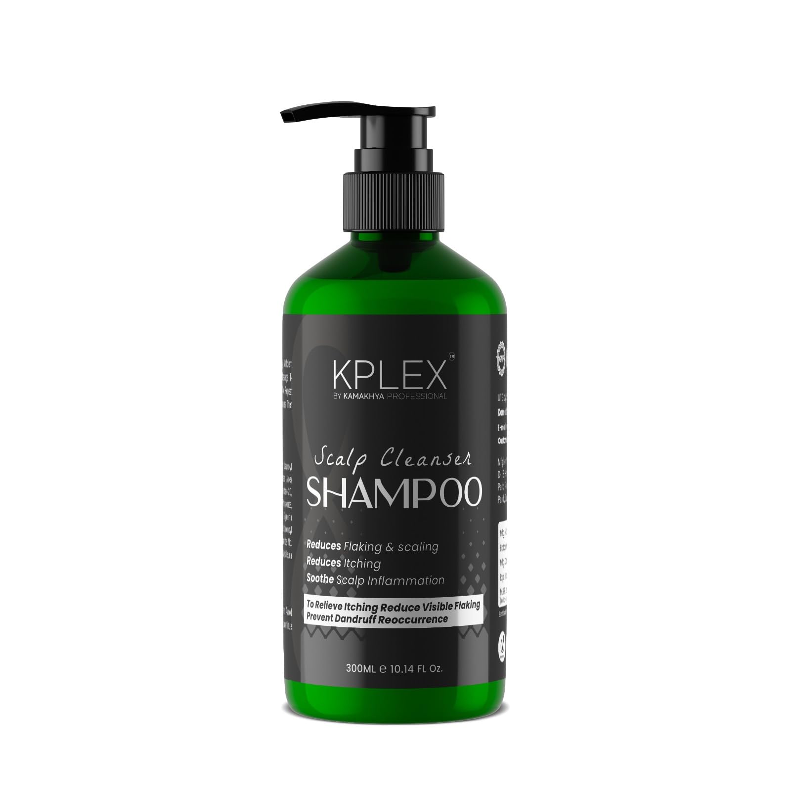 KPLEX BY KAMAKHYA PROFESSIONAL SCALP CLEANSER SHAMPOO 300ML