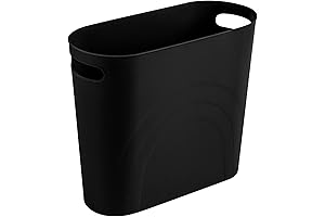 rejomiik Small Trash Can: 3.5 Gallon Space-Saving Solution
