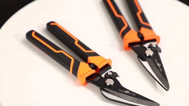 Watch 2 Packs heavy duty scissors set with striaght curved blade on ...