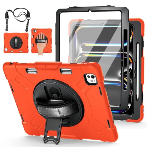 Image of Miesherk STOCK Case for iPad Pro 13 Inch M5 2025 /M4 2024, Orange