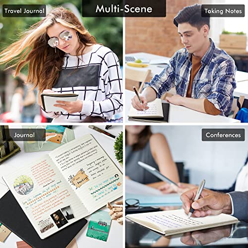 8-Pack-Soft-Cover-Journal-Bulk-Feela-Notebooks-College-Ruled-for-Work-Lined-Travel-Journal-for-Women-Men-Note-Taking-Notebook-School-Supplies-Business-Writing-82-x-55-A5-Black