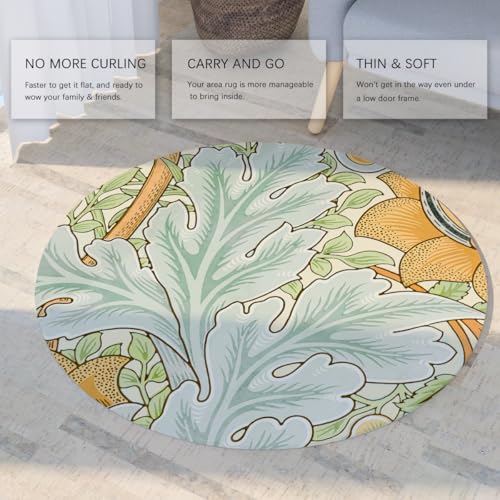 Tapis botanique lavable à poils bas pour simplifier l'entretien - 5
