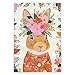 Easter Bunny Floral Garden Yard Flag (Pole Not Included)