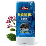 Milva Chinine Strong Hair Conditioner, Verlängert die Wirkung von Chinin-Shampoo, Haarausfallbehandlungen für Männer und Frauen, Nährt Haarwurzeln und Kopfhaut, Stimuliert das Haarwachstum, 200 ml
