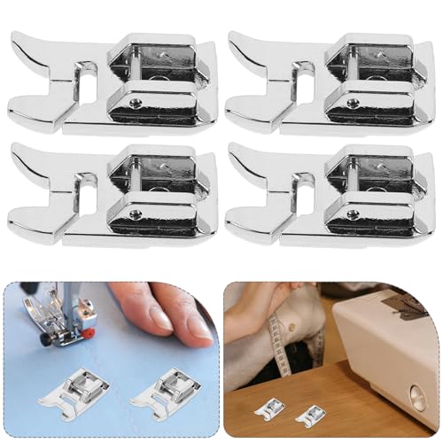 Juego de 5 Pies Prensatelas Universales para Máquina de Coser miniatura 7