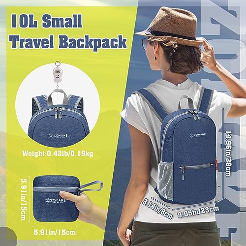 ZOMAKE Lightweight Foldable Backpack - Image 2