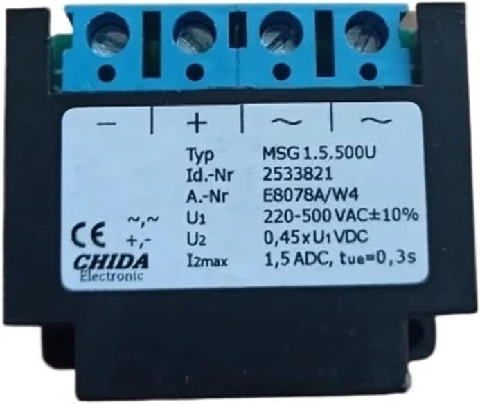 ZL3 Rectifier Device Motor Brake Rectifier 0~460VAC 0~207VDC