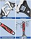 MAXPOWER Schraubenschlüssel Verstellbar, Adjustable Wrench Einmaulschlüssel Rollgabelschlüssel aus legierter Stahl mit Gummigriff, Länge: 205 mm （max. 30 mm Maulweite）