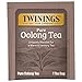 Twinings Pure Oolong Tea Individually Wrapped Bags, 20 Count (Pack of 6), Warm, Nutty Flavour & Golden Colour, Caffeinated, Enjoy Hot or Iced, 120 Teabags