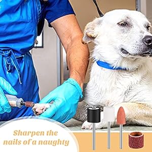 Kajaia 96 Pieces Pet Nail Grinder Replacement Kit with Grit Sanding Bands Pet Nail Smoother Dog Claw Care Multiple Models Grinding Drums for Dog Claw Trimmer Tools Grooming Supplies Kajaia 96 Pieces Pet Nail Grinder Replacement Kit with Grit Sanding Bands Pet Nail Smoother Dog Claw Care Multiple Models Grinding Drums for Dog Claw Trimmer Tools Grooming Supplies