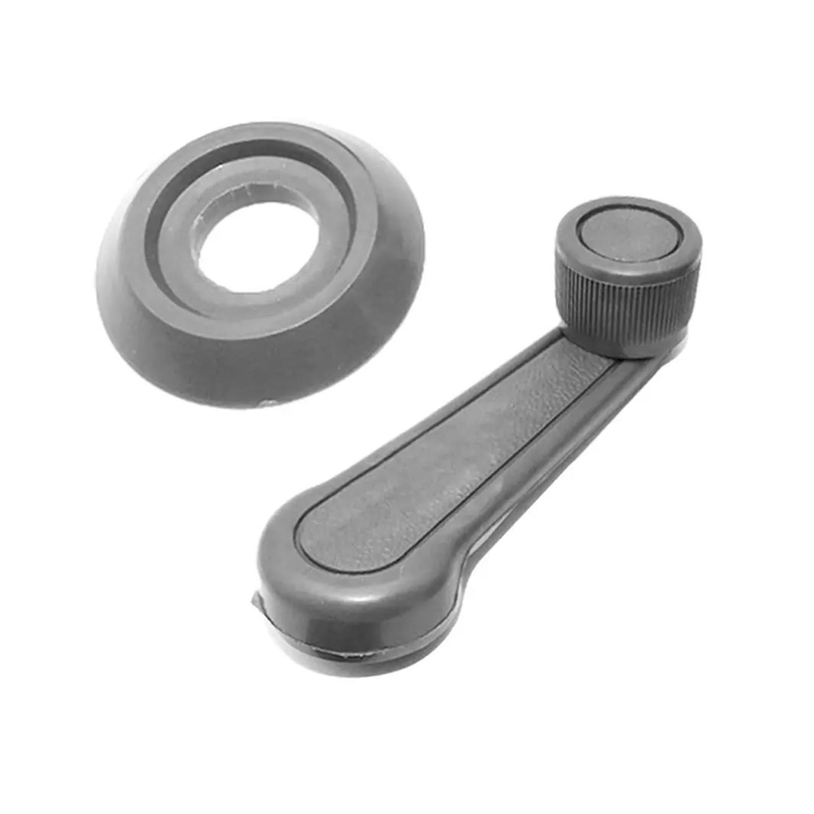 SAUANMNKTP Electric Window Regulator Car Door Window Handle Connect Winder Crank Automotive Replacement Riser Front PassengerWithout(Grey)