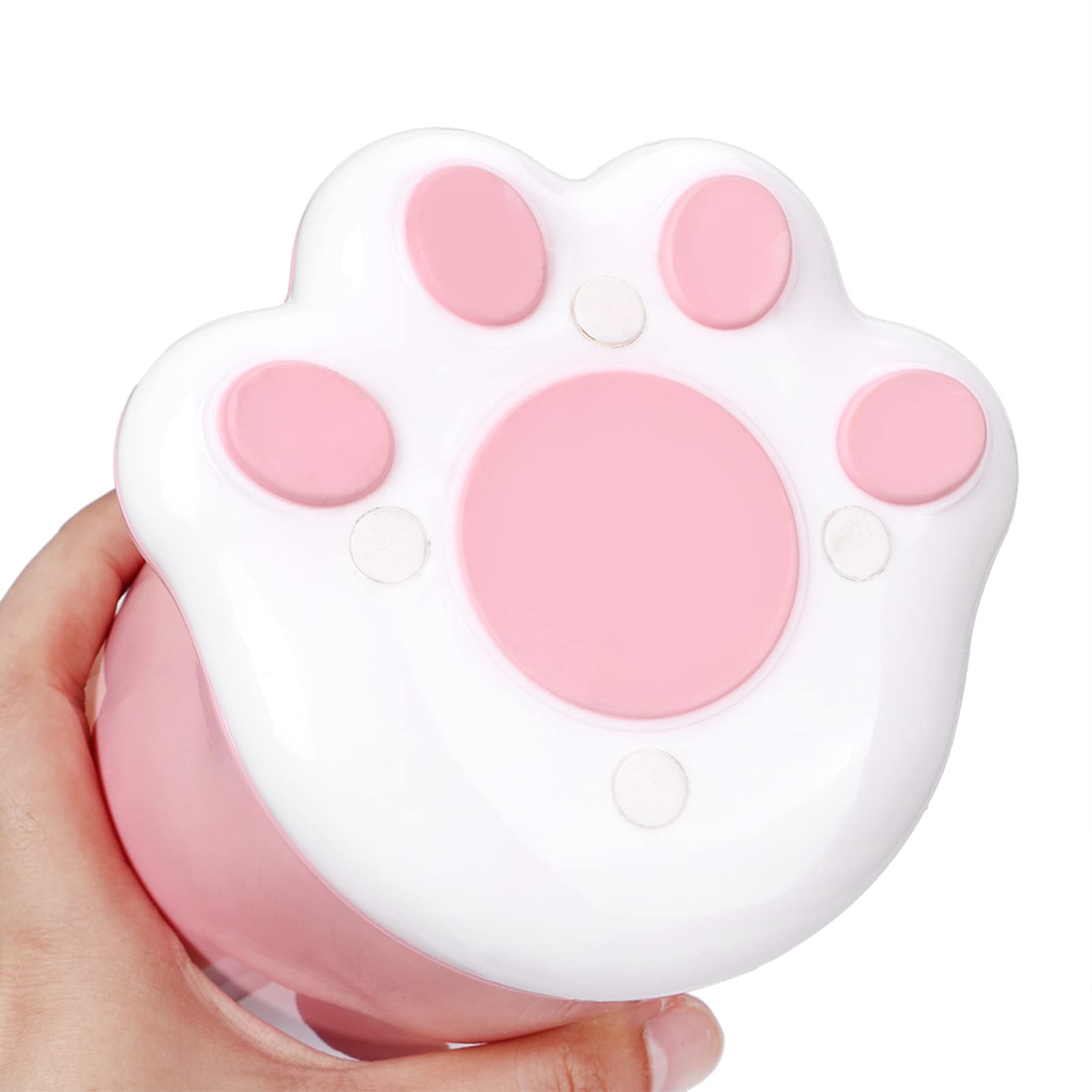 Nettoyant pour pattes de chien et chat, tasse de nettoyage à 360 degrés pour animaux de petite et moyenne taille, bleu (Rose)