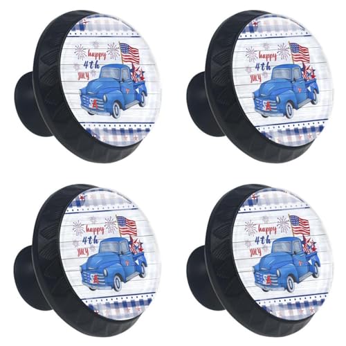 Happy 4th July USA Flag Star Truck u[ obt@[`FbN KXomu ubNhbT[mu o hAmu hbT[ onh Lb` [h[u HI n[hEFAƋp 4