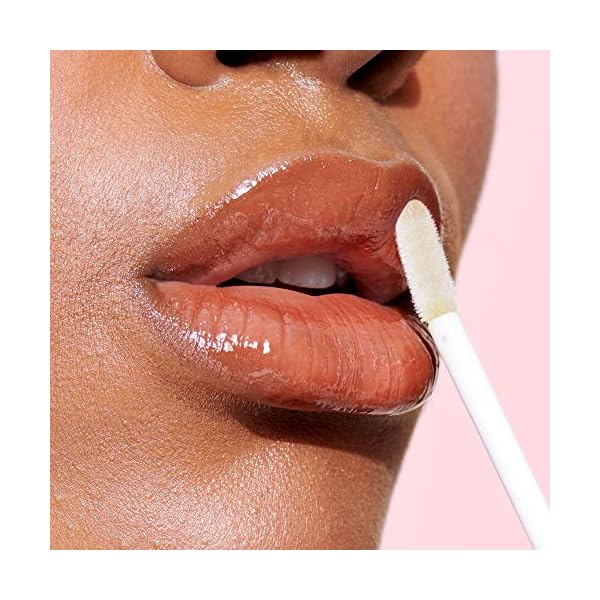 e.l.f. Lip Lacquer, Nourishing, Non-Sticky Ultra-Shine Lip Gloss With Sheer Color, Infused With Vitamins A & E, Vegan & Cruelty-Free, Clear