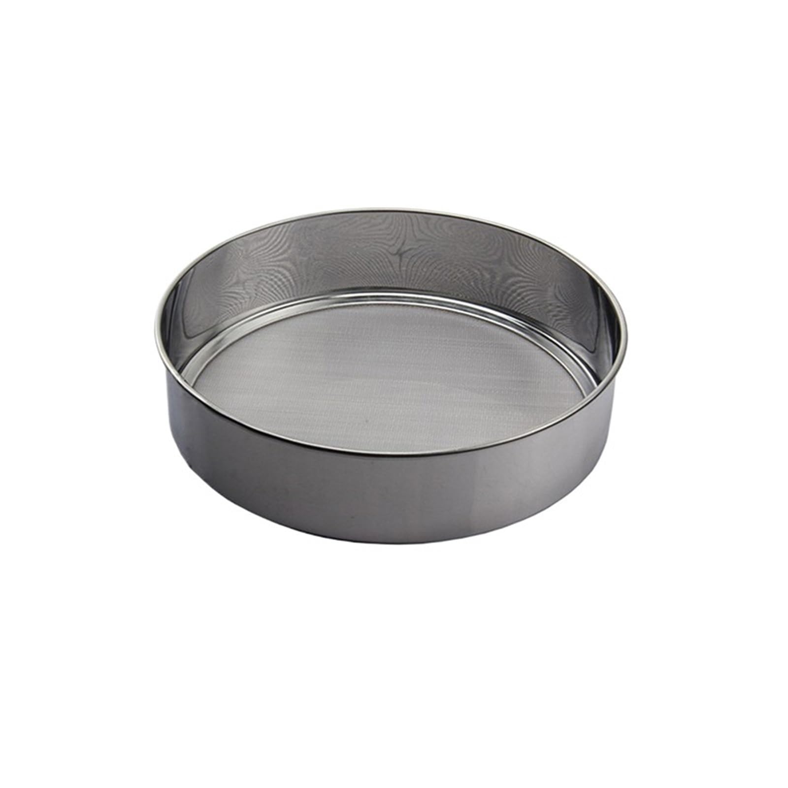 2 Pezzi da Cucina setaccio for Farina a Rete Ultrafine Rotondo Professionale for Zucchero in Acciaio Inossidabile colino for Dolci per Cucina(24CM)