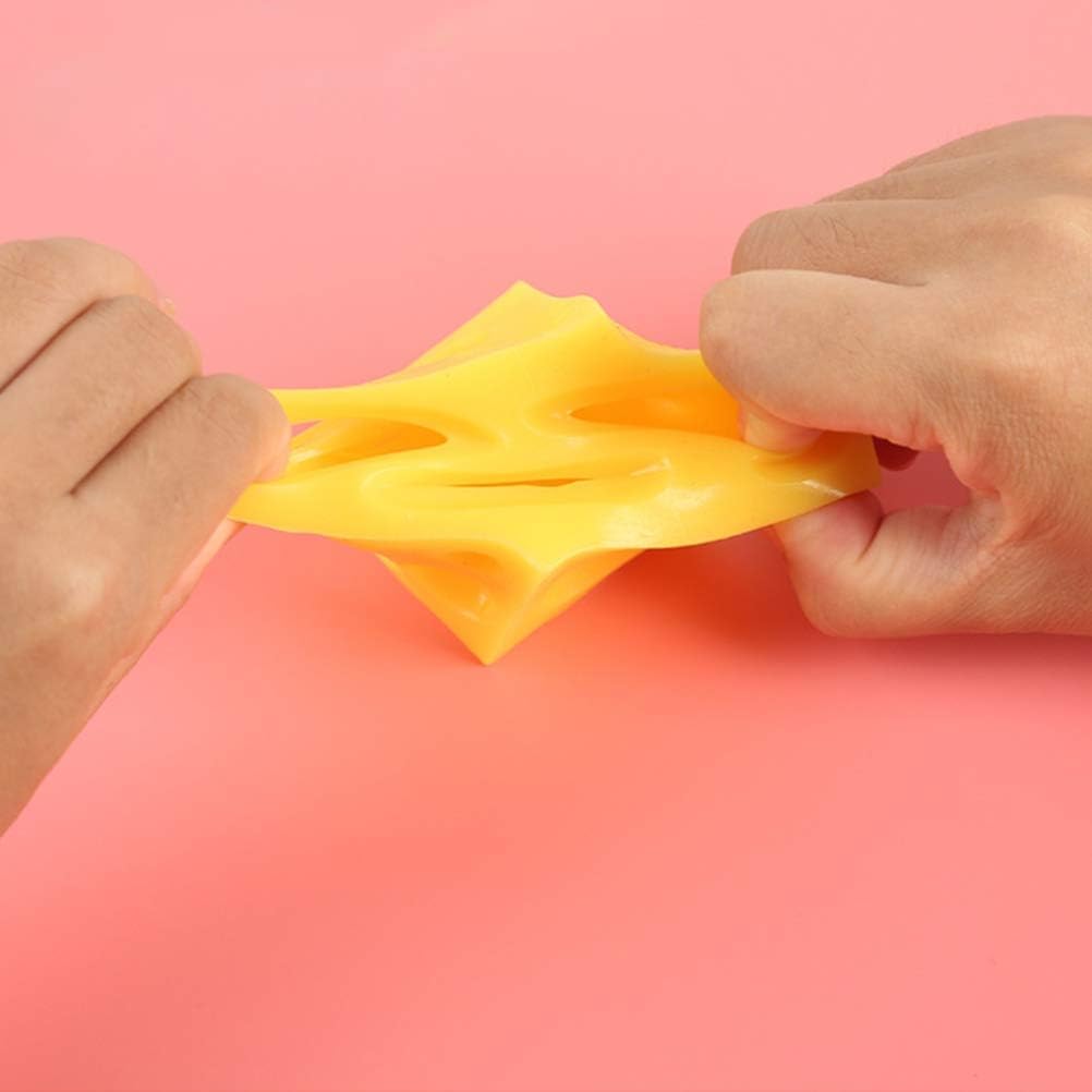 Mice and Cheese Toys Hide Stress-Seeking Stress Ball Relieve and Cheese Tricky Funny Novelty Toy, Mouse and Cheese Model