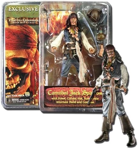 Pirates of the Caribbean: Dead Man's Chest Series 1 Comic-Con Exclusive Cannibal Jack Sparrow Action Figure