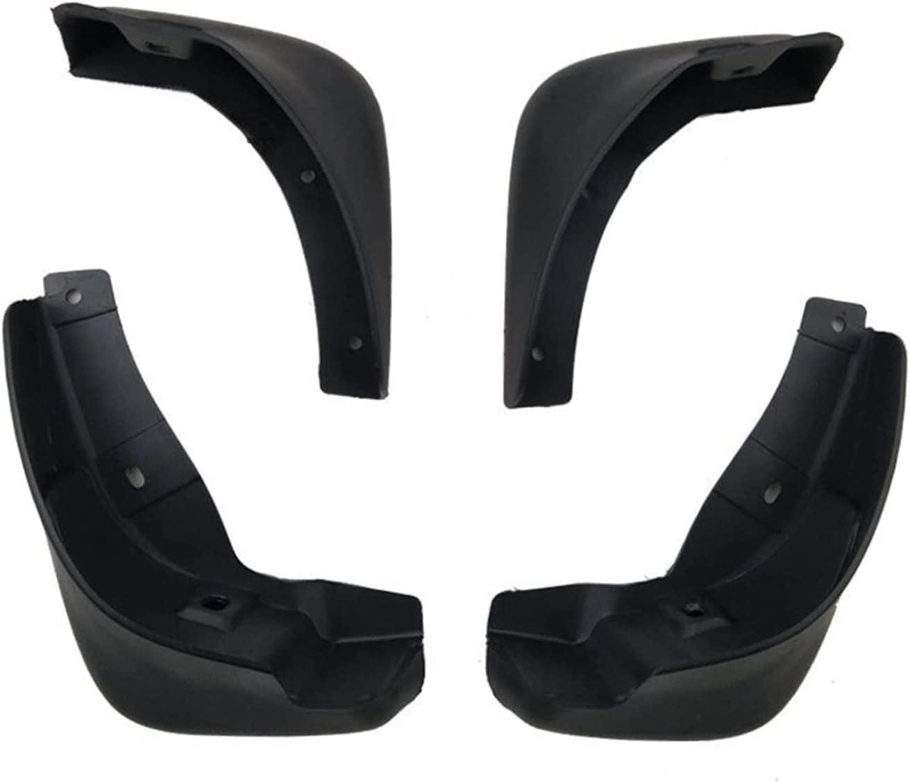 NYSLDSCO 4Pcs Premium Mud Flaps for Nissan Versa Berline Almera Sunny Latio N17 2011~2019 Front and Rear Splash Guards Durable Mudguards Protection Against Road Debris