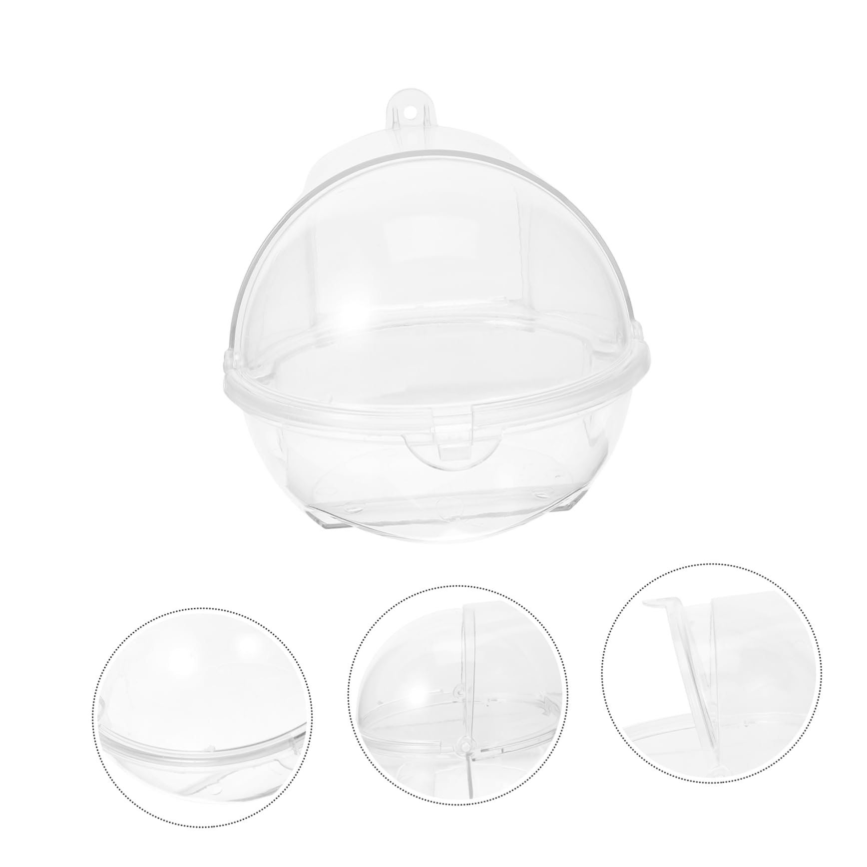 Vasca da Bagno per Uccelli e Cocorite in Plastica Pratica e Facile da Pulire per Gabbia, per Bagno dei Pappagalli la Doccia in Gabbia