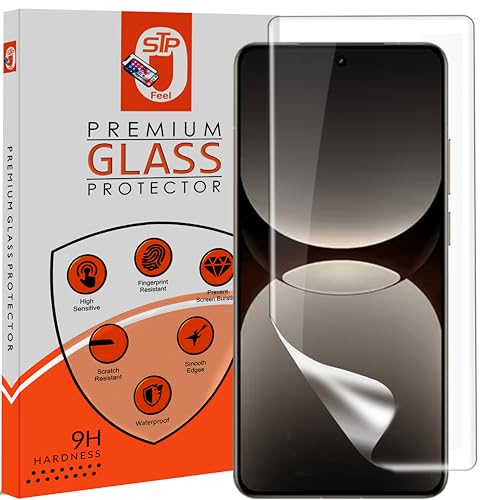 Image of STP FEEL 1 Pack Unbreakable Membrane Screen Protector Guard Compatible For Realme GT 7 Pro 5G, 6.78 Inch | Hydrogel Membrane Ultra Smooth Touch with Finger Print Support - HD /3 Months Warranty