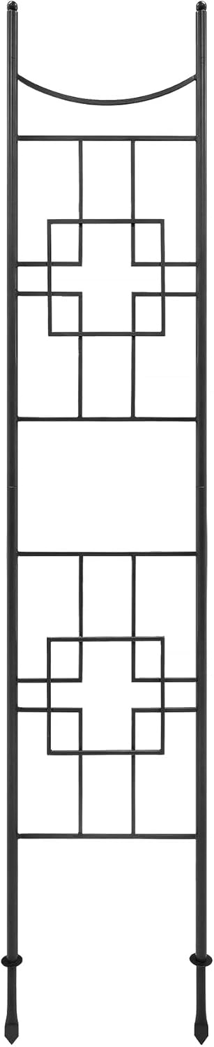 Achla Designs Square-on-Squares 96" Slim Garden Trellis