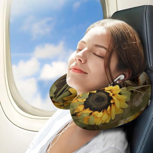 Almohada cuello U espuma viscoelástica 30x25 cm miniatura 3