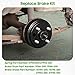 10L0L Golf Cart Brake Repair Kit Compatible with EZGO TXT (1996+), Brake Drums Brake Pads & Brake Shoes Spring Kit, Replacement Brake Parts 19186G1P, 70794G01, 70795G01, 27944G01, Not Fit Gas Models