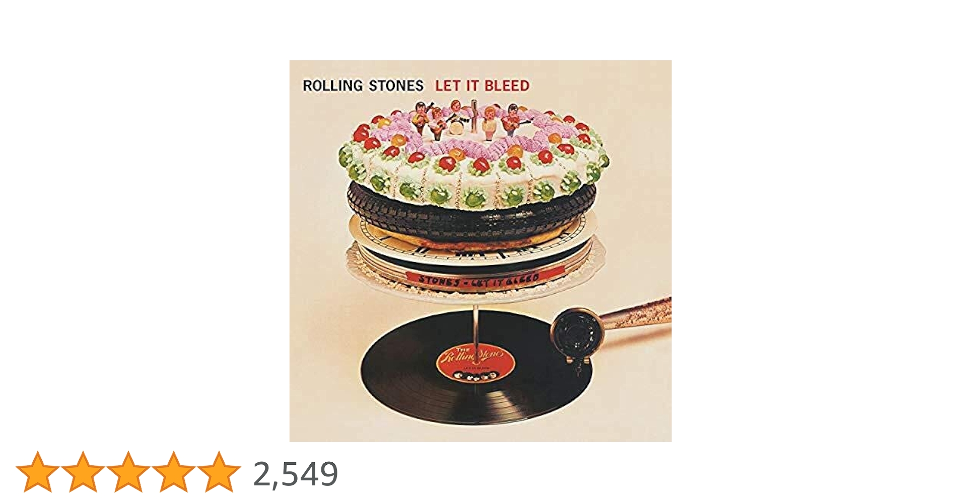 お*ん様 レコード　１２インチLP/ ROLLING STONES LET IT Amazon.co.jp: Let It Bleed -.. -Remast- [12 inch Analog