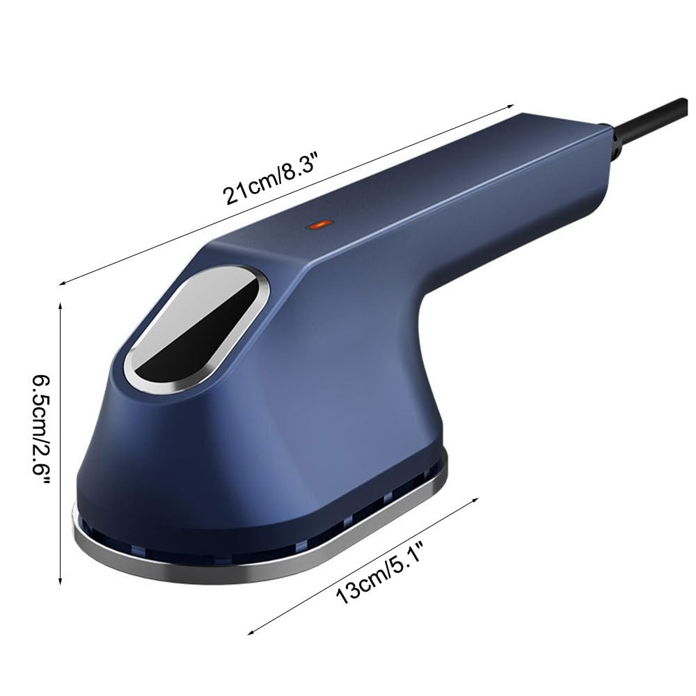 Portable Mini Steamer, Travel Steamer Iron with Power-Off Protection Handheld Clothing Wrinkles Remover for Home Office Travel