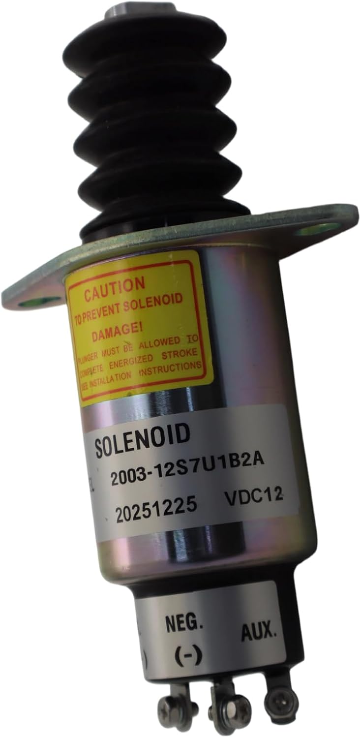 SA-4752-12 12V Fuel Shut off Solenoid Stop Solenoid For Woodward 2003