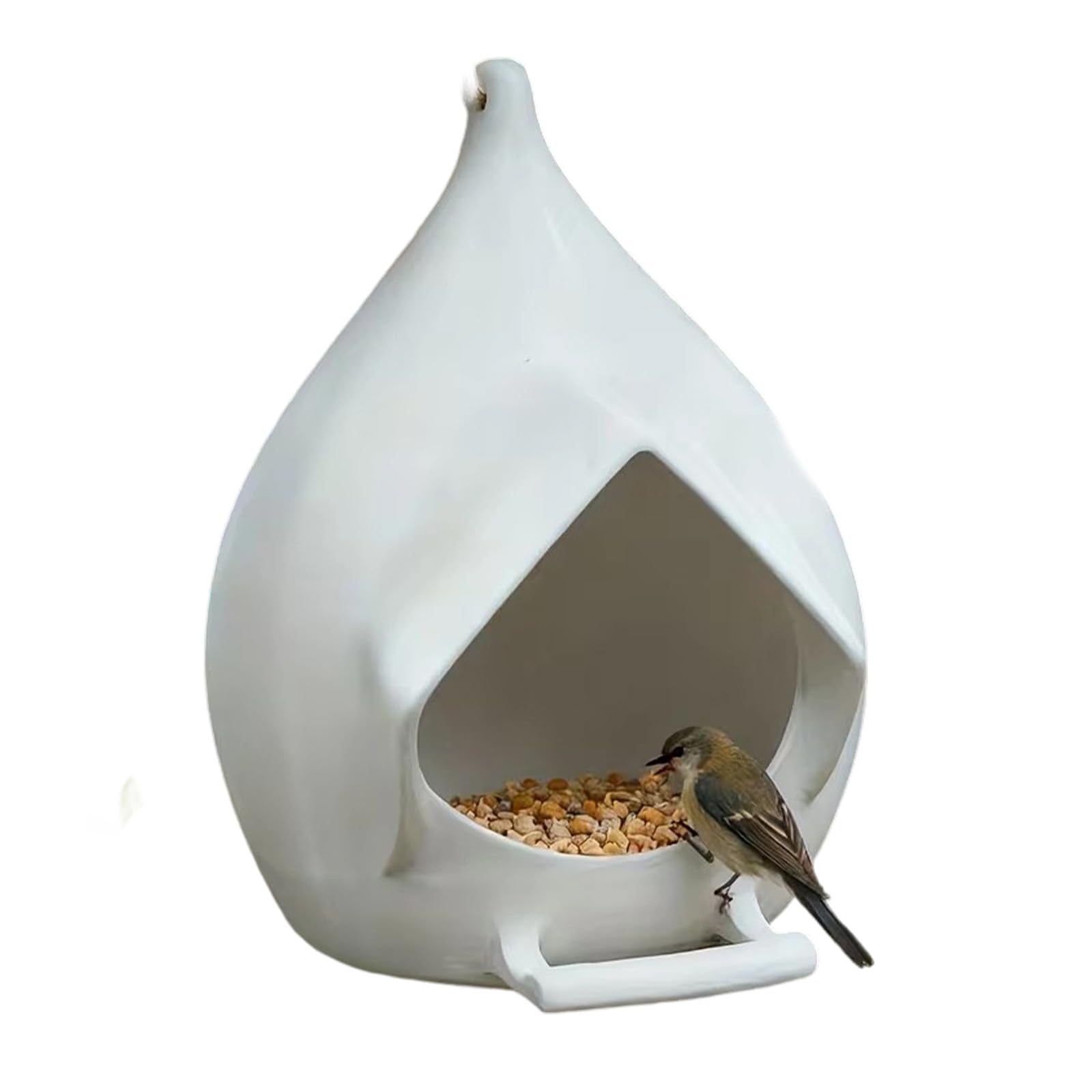 LUCKGONI Hanging Bird Feeder With Large Capacity And Weather Resistant For Outdoor Wild Bird Feeding Shelter Place