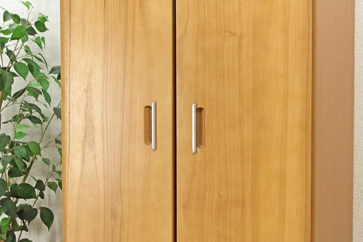 Amazon｜【開梱設置付き】日本製 シック 幅60cm 高さ180cm 桐材