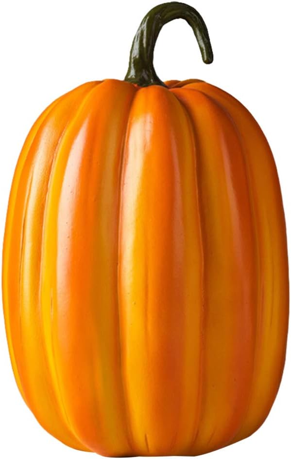 FOMIYES Halloween Decoration Resin Pumpkin, Halloween