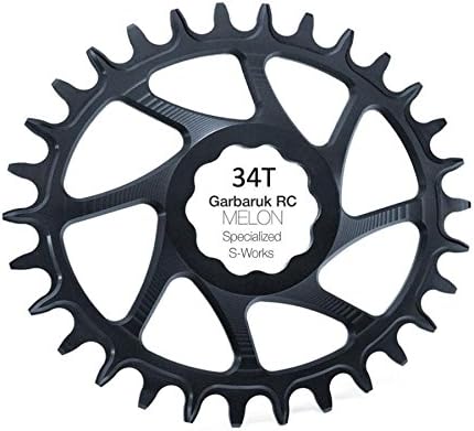 garbaruk monocorona 34d Specialized S-Works Melon Oval Black (monocorone MTB)/Narrow Wide Chainring 34T Specialized S-Works Melon Oval Black (narrow-wide Chainrings)