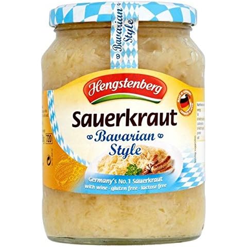 Hengstenberg Bavarian Style Sauerkraut Chucrut 680g - Pack of 2 Cover