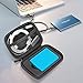 ProCase Shockproof Carrying Case + Silicone Cover Combo for Samsung T5 / T3 Portable 250GB 500GB 1TB 2TB SSD USB 3.1 External Solid State Drives, Protective Hard EVA Storage Case Bag -Black