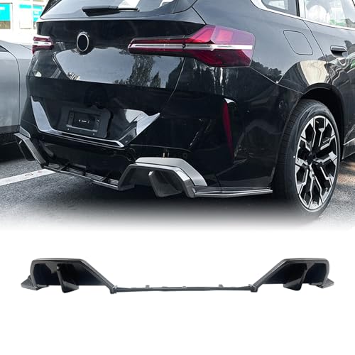 Rear Bumper Diffuser Lip Cover Kit for BMW X3 G45 M Sport 2024-2025 Black