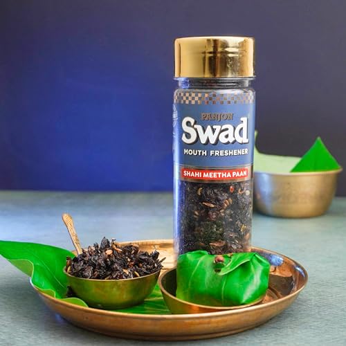 Image of Panjon Swad Shahi Meetha Paan Mukhwas MouthFreshener, Pack of 2