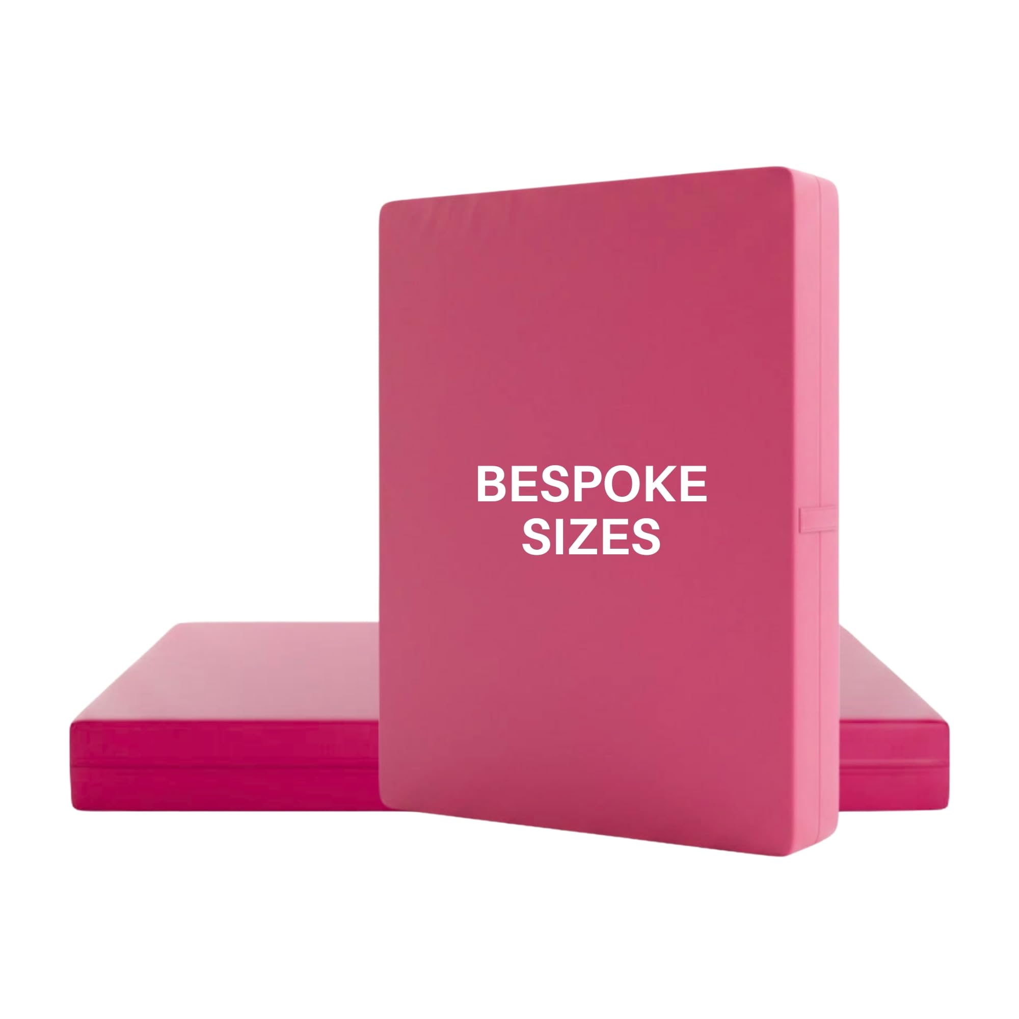 Custom Made Crash Mats Bespoke Gym Mats for Landing, Tumbling, Falling, Crashing Yoga Exercise Pink, 9cm Thick