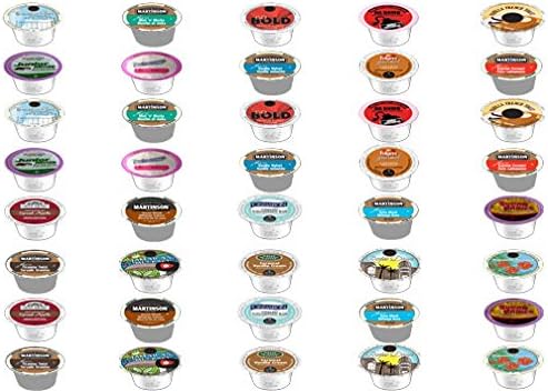 40 Count Variety Coffee 2.0 Compatible Flavored including Junior Mints, Jamaica me Crazy, Da Bomb, Sugar Babies, Tiramisu Twist, Vanilla Velvet, Cinnabon and Folgers (20 Flavors)