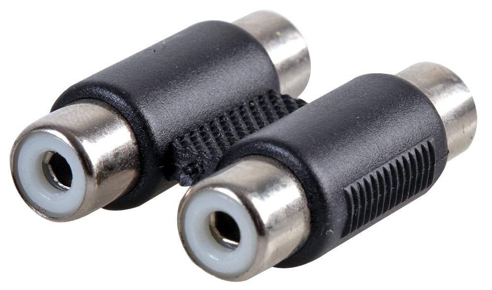 Pro Signal 2X Rca Phono Sockets To 2X Rca Phono Sockets Coupler