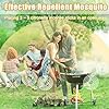 120 Pcs Natural Mosquito Repellent Outdoor Patio, Citronella Oil Mosquito Incense Sticks Plant-Based Bug Repellent for Patio Camping Fishing Backyard Travel Mosquito Control #4