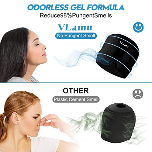 Headache Hat For Migraine Relief,Cold And Hot 2 In 1 Migraine Ice Head Wrap,Gel Odorless Migraine Relief Cap As Stress Relief Gifts For Women/Men,Effective Relief For Tension Headache,Vertigo (Black) #TOP4