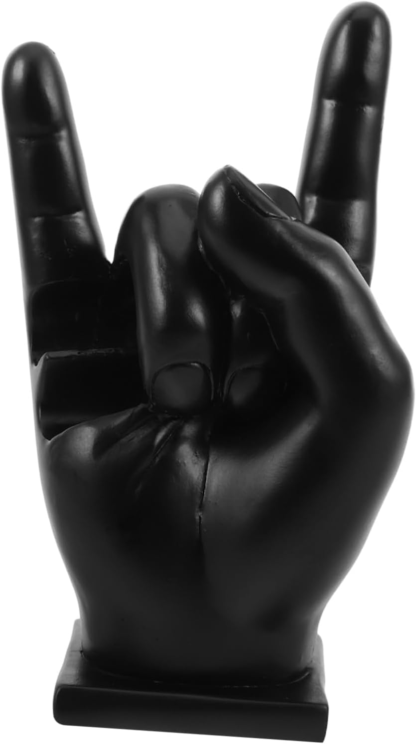 GALPADA Creative Drumstick Holder for Drummers Fun Rock Gesture Design Stand Drumstick Organizer for Personal Practice and Band