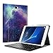 Produktbild Fintie Tastatur Hülle für Samsung Galaxy Tab A 10,1 Zoll 2016 T580N/ T585N Tablet - Ultradünn leicht Schutzhülle mit magnetisch Abnehmbarer Drahtloser Deutscher Bluetooth Tastatur, Die Galaxie