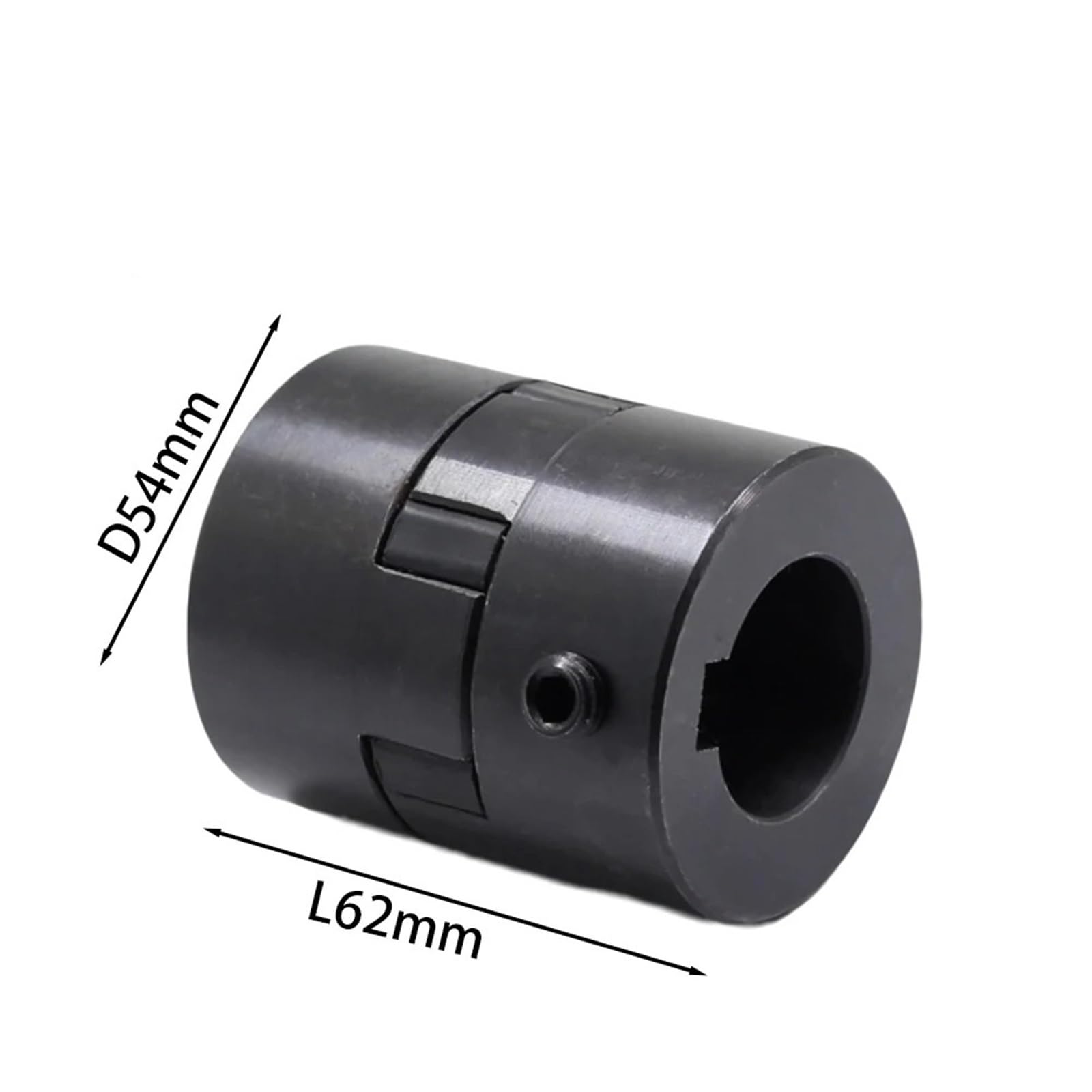 Accouplement à trois mâchoires de type L en acier L095 D54L62 14/16/18/20/22/25/28/30 mm for coupleur de servomoteur, 1 pièce(32mm)