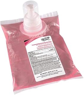 Foaming Antibacterial Moisture Wash, 1000 mL Refill, Health Guard 64041, Pack of 6